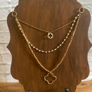 Multi-stranded necklace